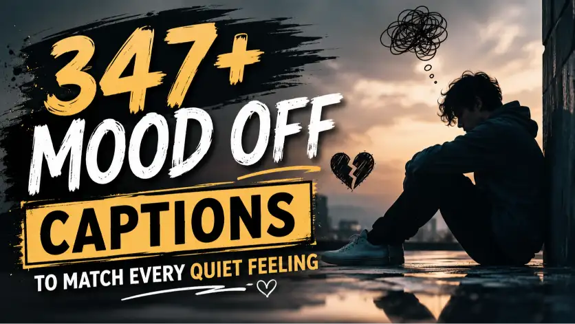 Mood off captions with caption generator