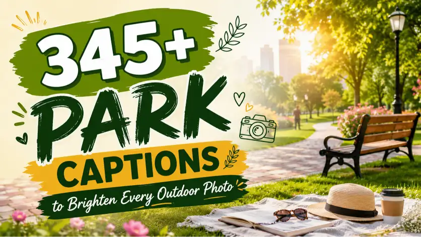 Park captions with caption generator