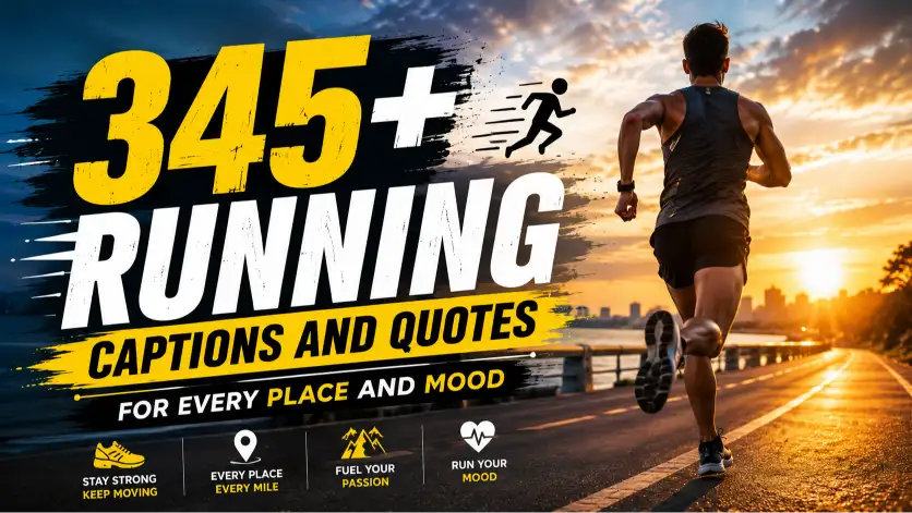 Running captions with caption generator