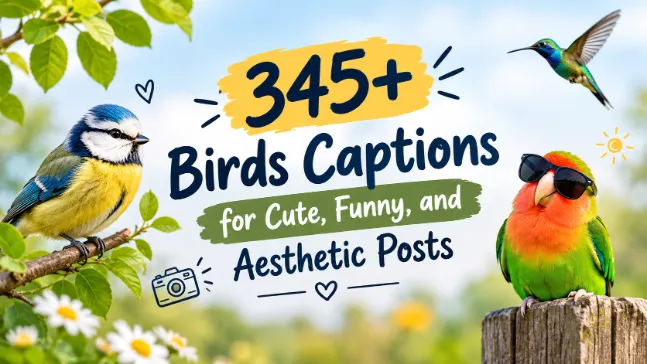 Birds Captions with ai Generator