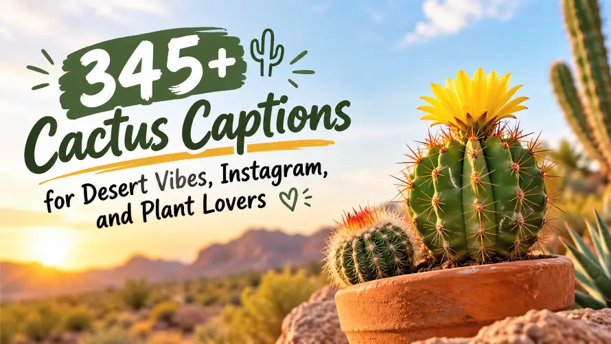 Cactus Captions with Ai Generator