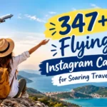 Flying Instagram captions with caption generator
