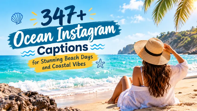 Ocean Captions with Caption Generator