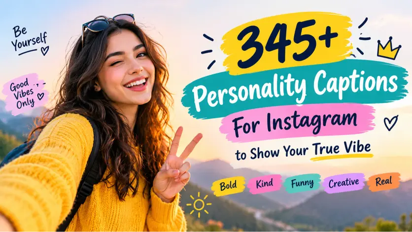 Personality captions with caption generator